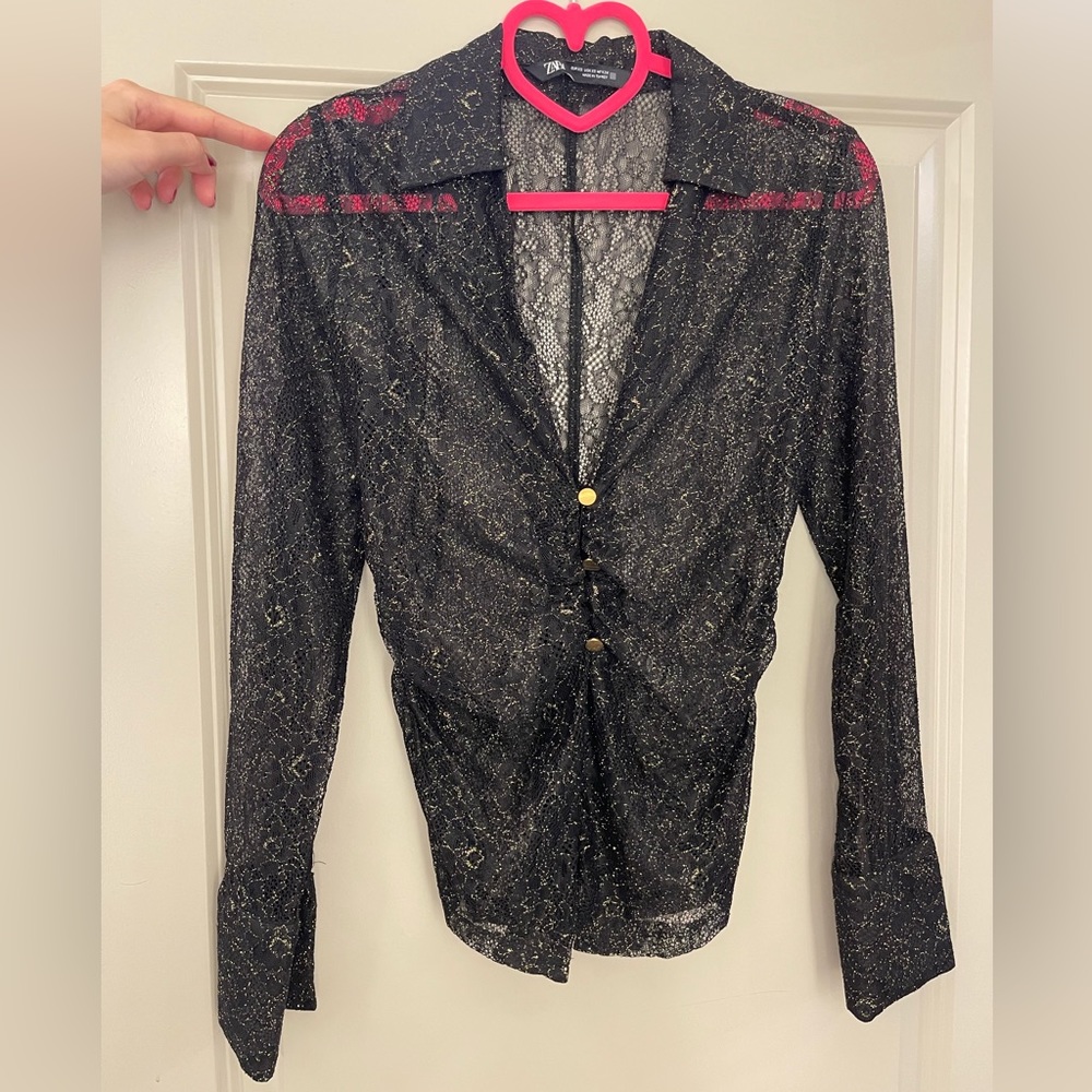 Zara Lace Top